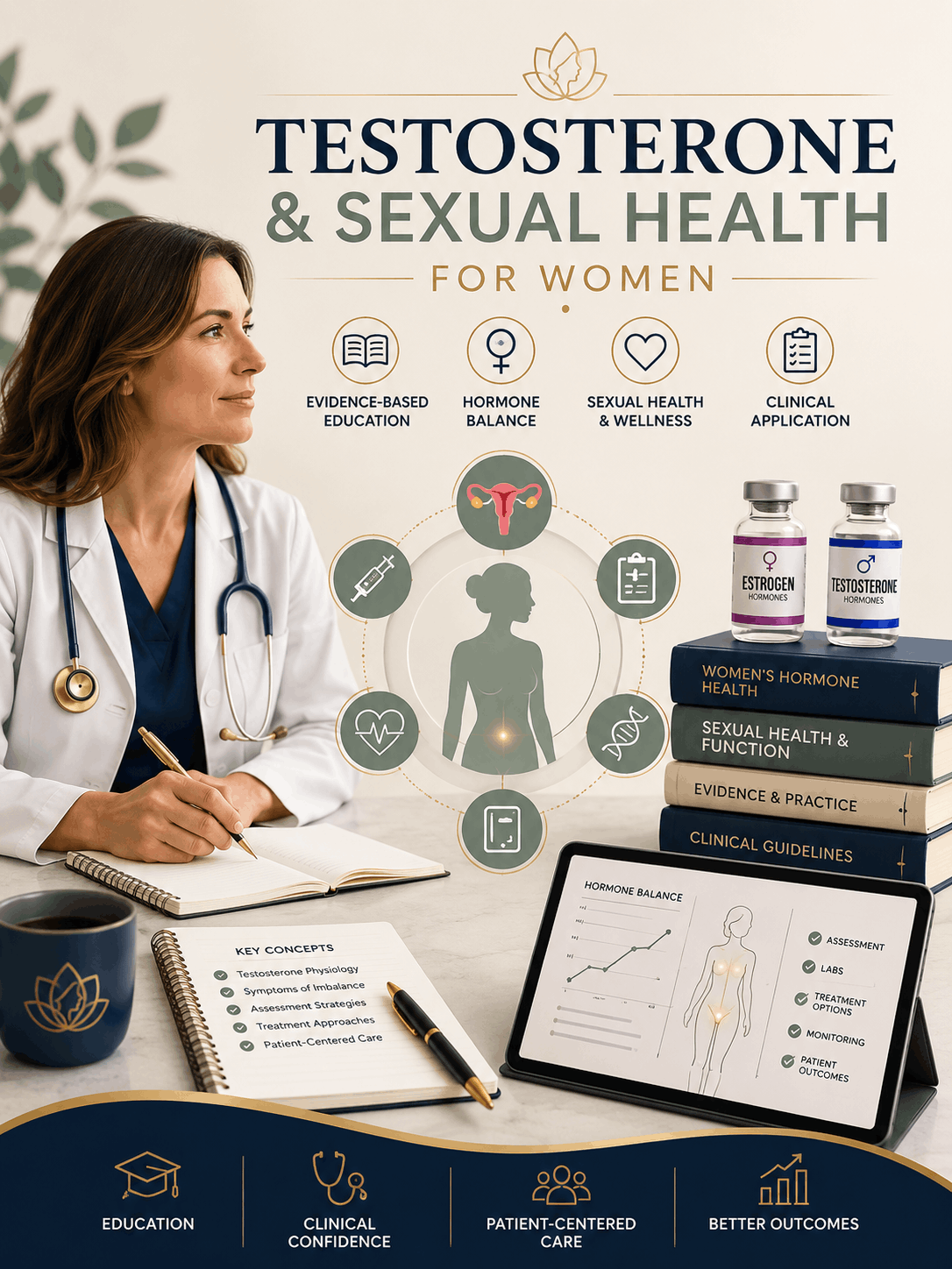 Testosterone and women's sexual health course