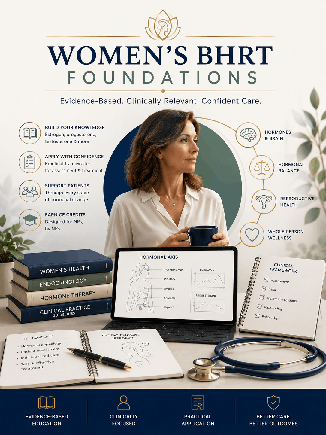Women's BHRT Foundations course certification image